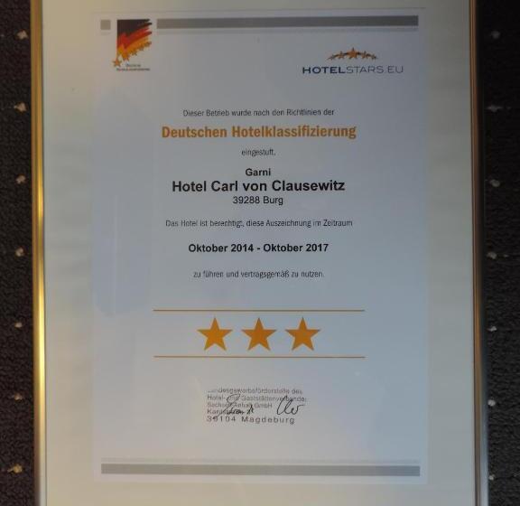 Отель Carl Von Clausewitz