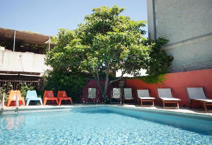 هتل Hôtel Sous Les Figuiers Piscine, Parking, Centre Ville