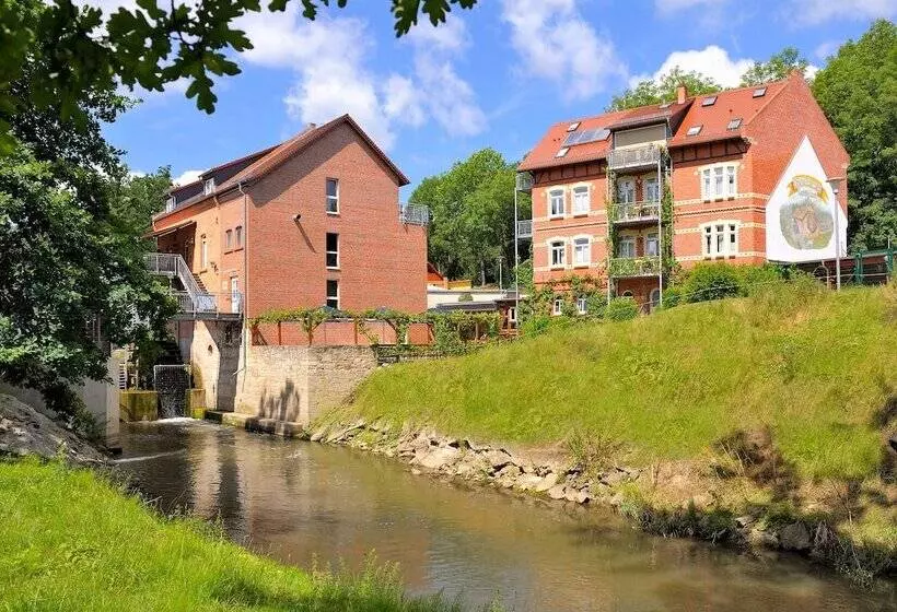 Hotelli Historische ölmühle Eberstedt