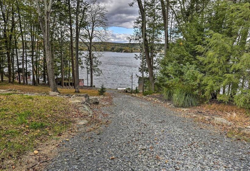 Beautiful Lakefront Retreat W/ Deck & Views!