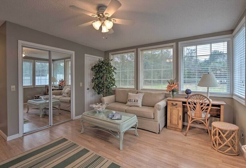 Hilton Head Waterfront Golf Getaway: Pet Friendly!