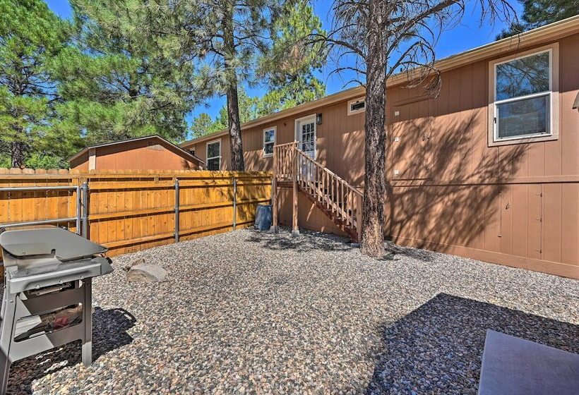 Cozy Munds Park Cabin W/ Deck & Fire Pit!