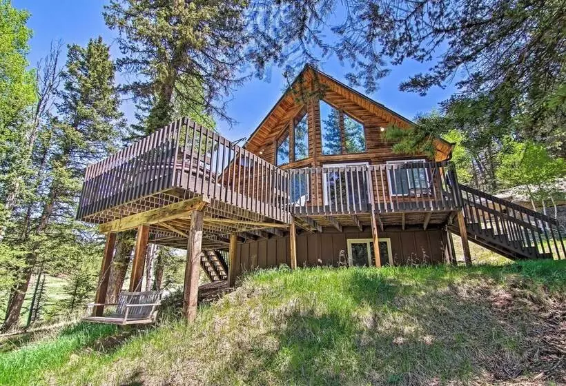 Florissant Hilltop Hideaway W/ Porch + Pond Access