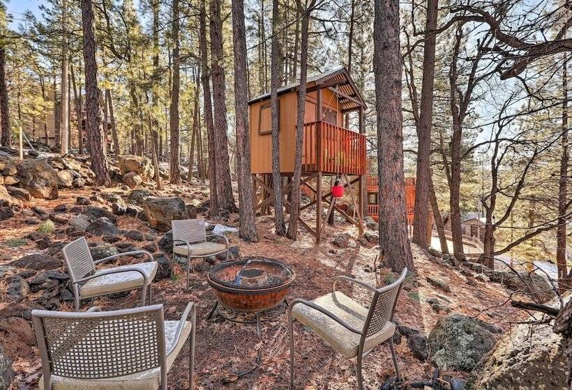 Pet Friendly Munds Park Retreat W/ Wraparound Deck