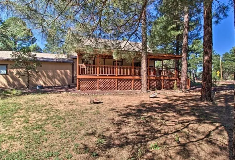 Large Deck, Grill: Pet Friendly Show Low Retreat!