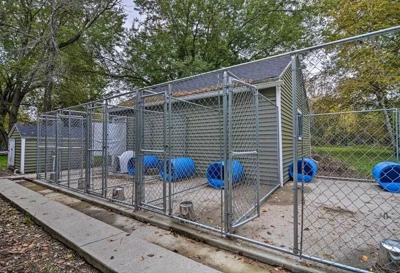 Pet Friendly Petoskey Area Cabin, Walk To River!