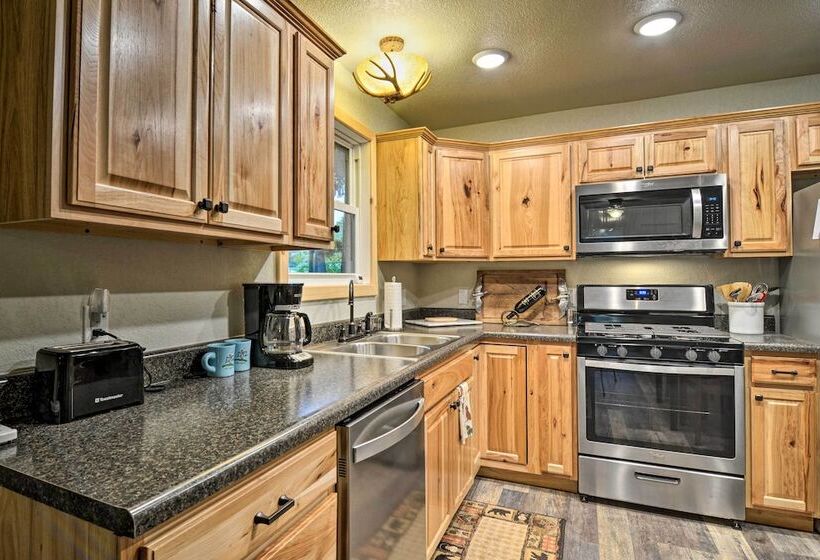 Pet Friendly Petoskey Area Cabin, Walk To River!