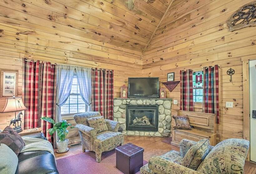 Resort Cabin W/ Fire Pit: Golf, Hike And Play!