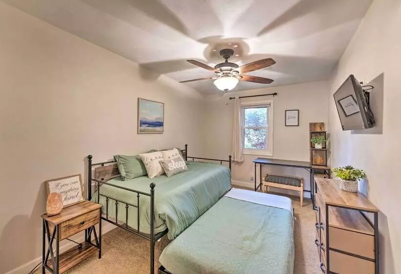 Rock River Retreat  W/ Dock & Private Backyard!