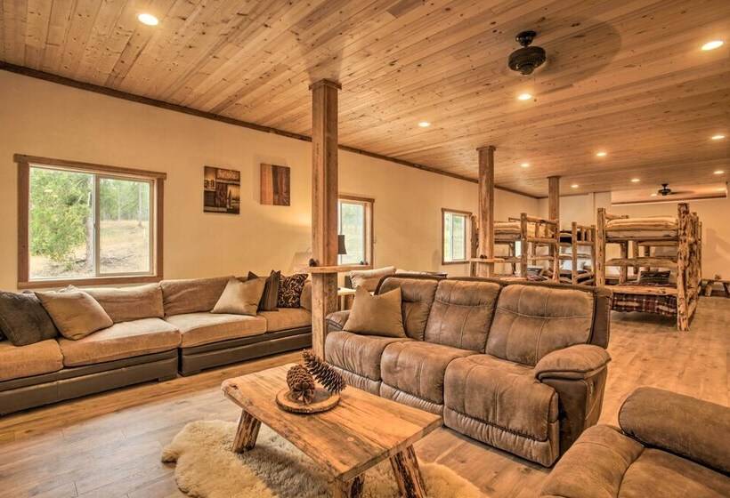 Rural Kettle Falls Bunkhouse W/ Airstrip & Trails!