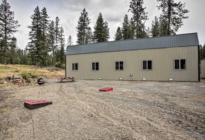 Rural Kettle Falls Bunkhouse W/ Airstrip & Trails!