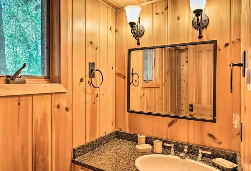 Rustic Cozy Cabin On Island Lake W/ Fire Pit, Dock