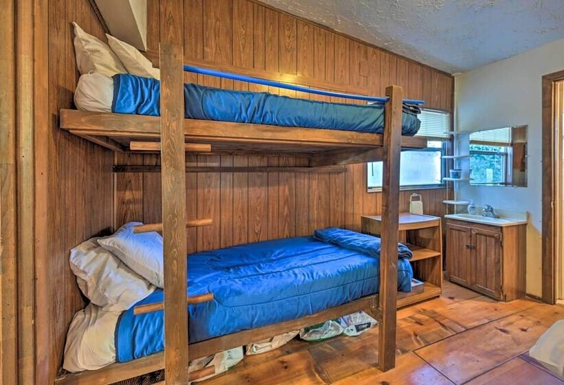 Secluded Bryson City Home W/ Deck, Steps To Creek!