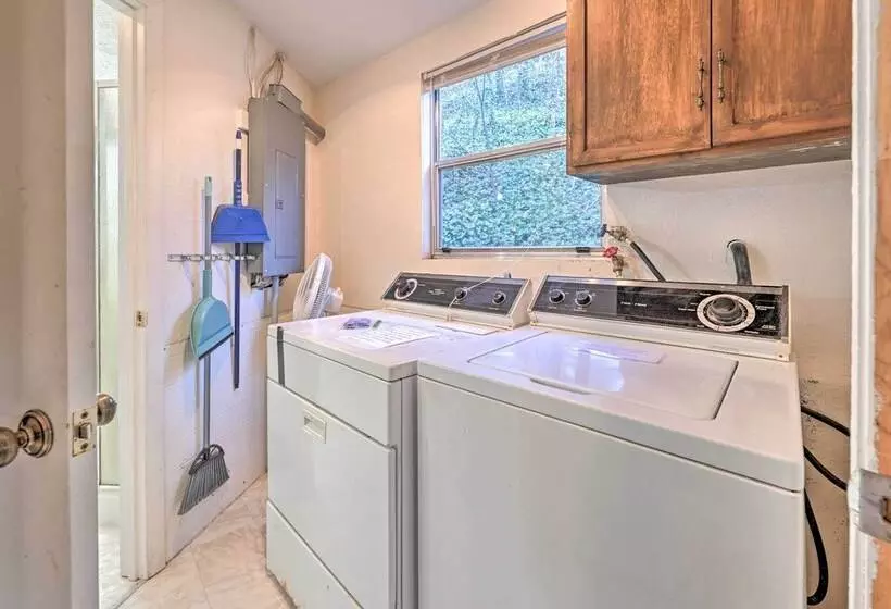 Secluded Bryson City Home W/ Deck, Steps To Creek!