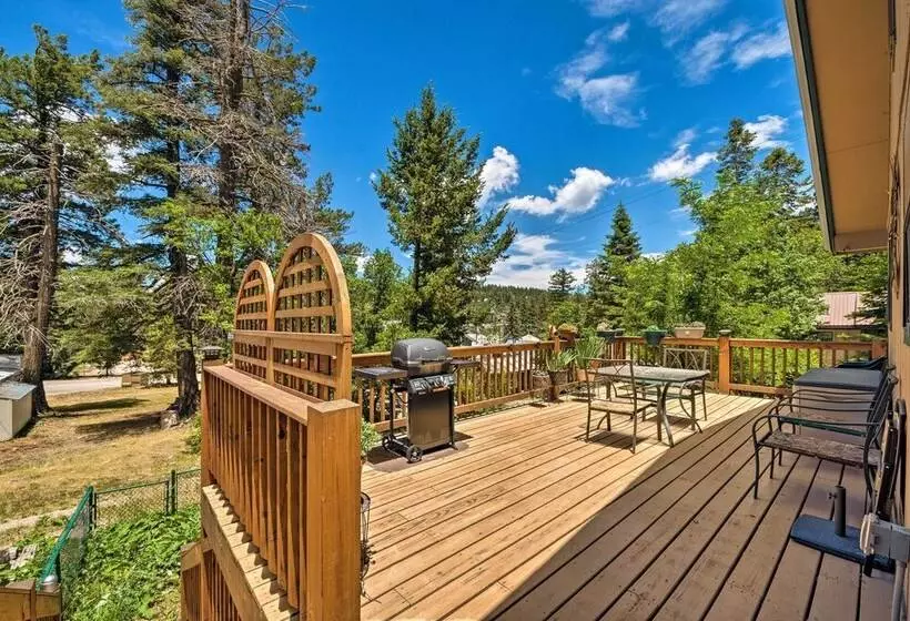 Cabin W/ Deck 3 Mi To Ski Cloudcroft & Hiking