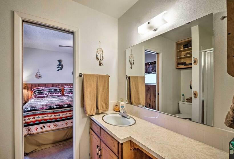 Cabin W/ Deck 3 Mi To Ski Cloudcroft & Hiking