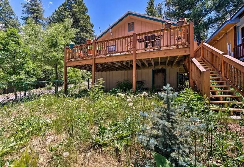 Cabin W/ Deck 3 Mi To Ski Cloudcroft & Hiking