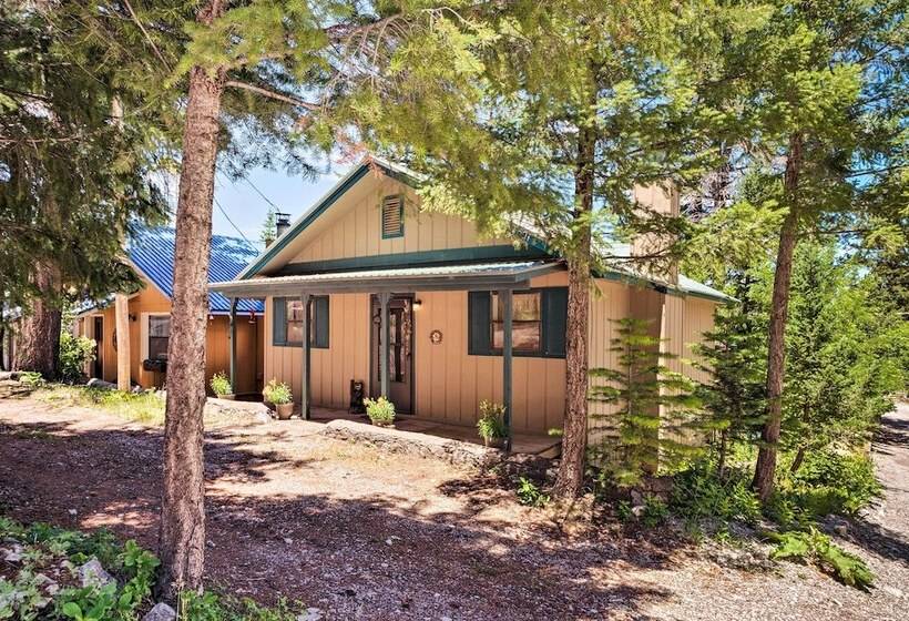 Cabin W/ Deck 3 Mi To Ski Cloudcroft & Hiking