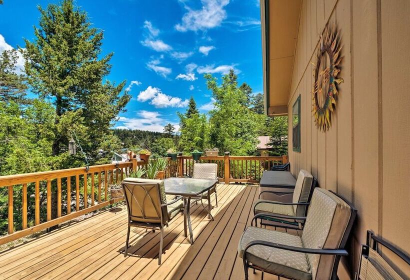 Cabin W/ Deck 3 Mi To Ski Cloudcroft & Hiking