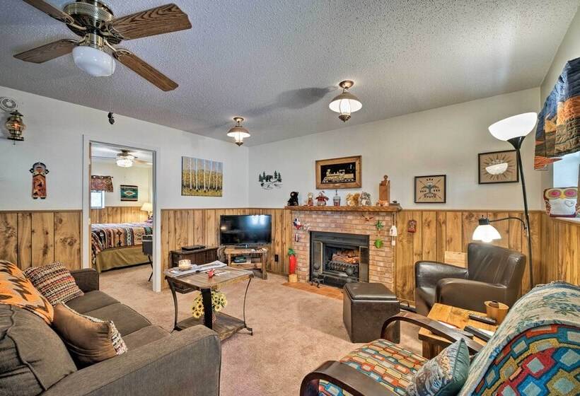 Cabin W/ Deck 3 Mi To Ski Cloudcroft & Hiking