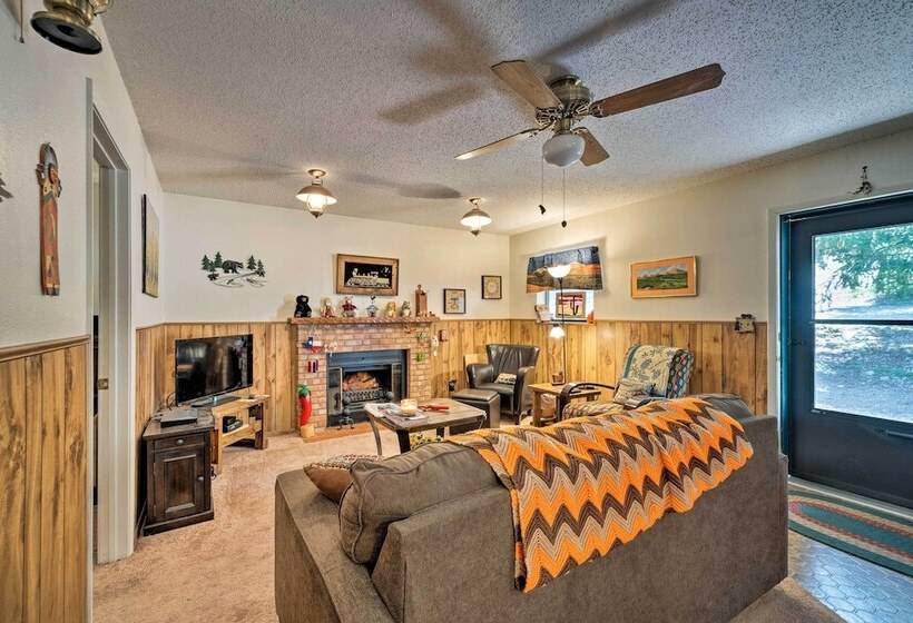 Cabin W/ Deck 3 Mi To Ski Cloudcroft & Hiking