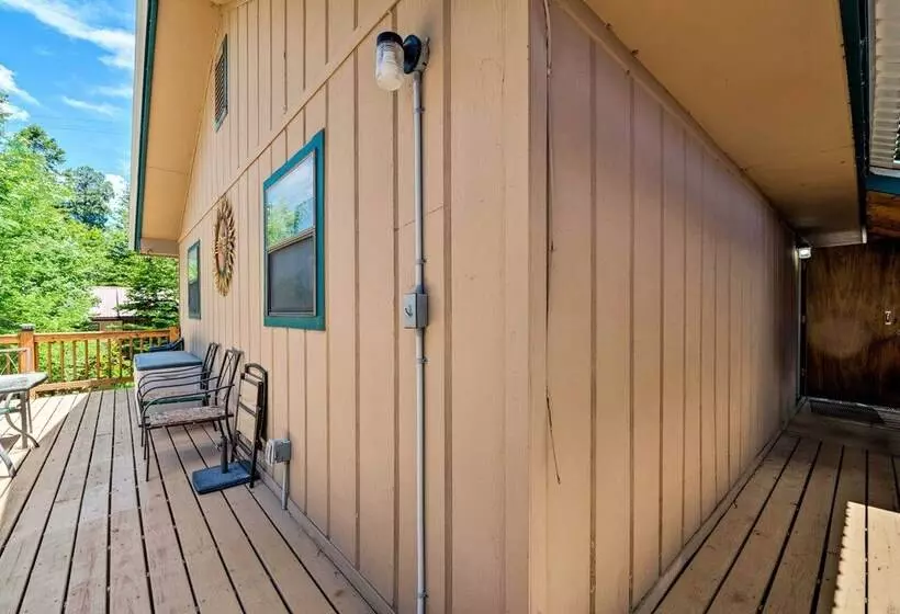 Cabin W/ Deck 3 Mi To Ski Cloudcroft & Hiking
