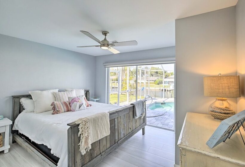 Canalfront Cape Coral Home With Dock & Bbq!
