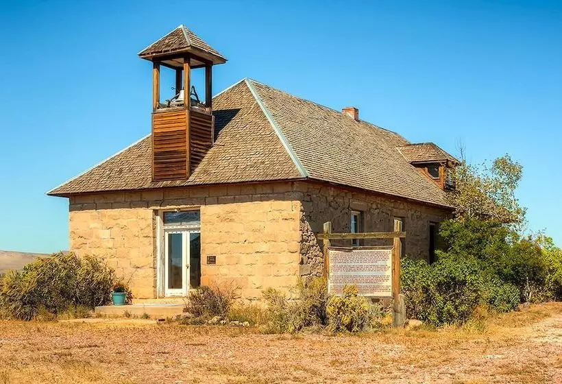 Converted Historic Schoolhouse W/ Hot Tub & Views!