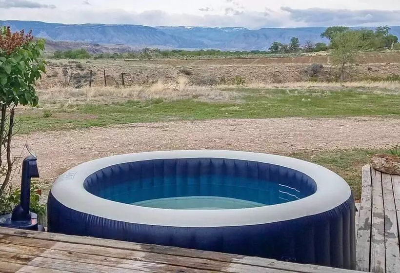 Converted Historic Schoolhouse W/ Hot Tub & Views!