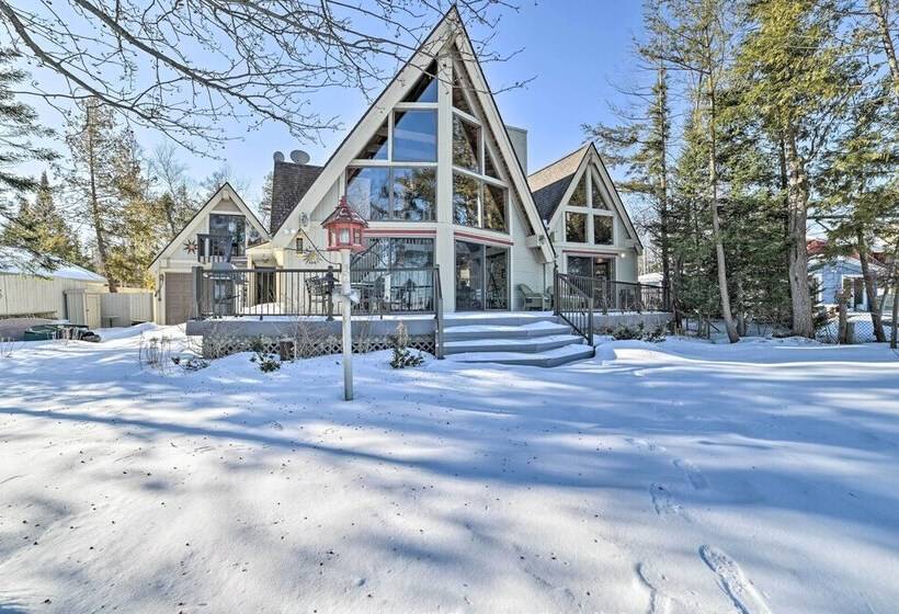 Dreamy Lake Skegemog Retreat: Boat, Ski & Sip!