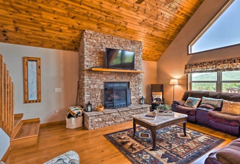Heavenly View Mountain Chalet In Murphy W/ Games