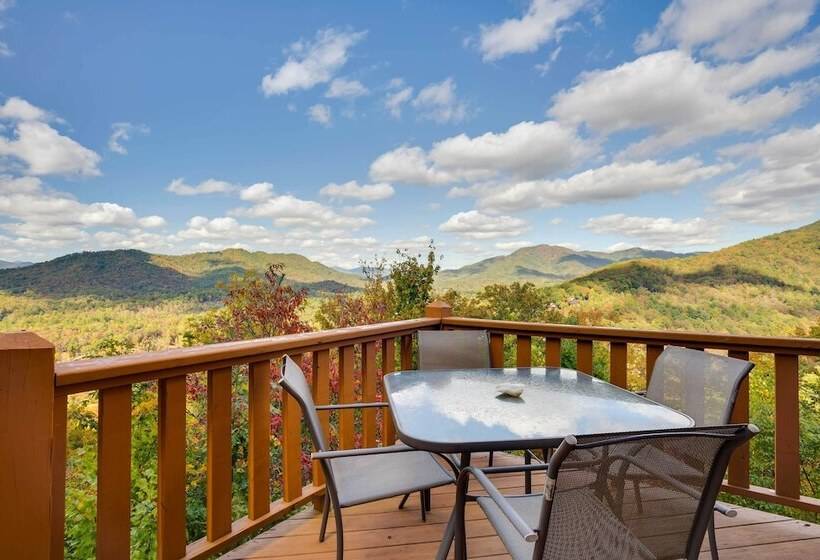 Heavenly View Mountain Chalet In Murphy W/ Games