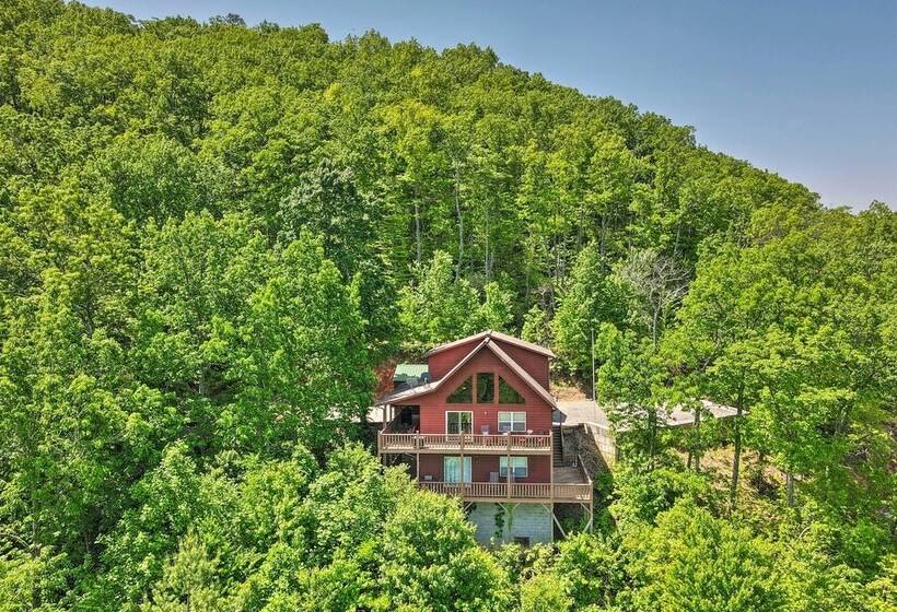 Heavenly View Mountain Chalet In Murphy W/ Games