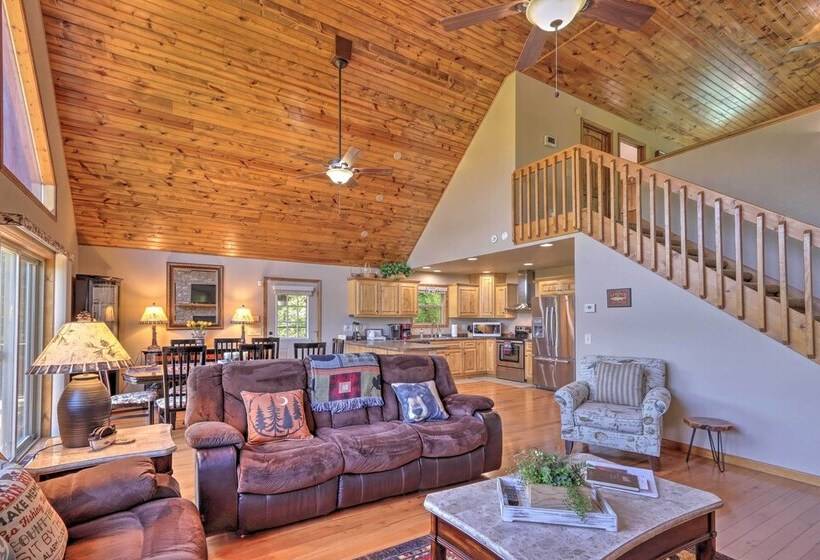 Heavenly View Mountain Chalet In Murphy W/ Games