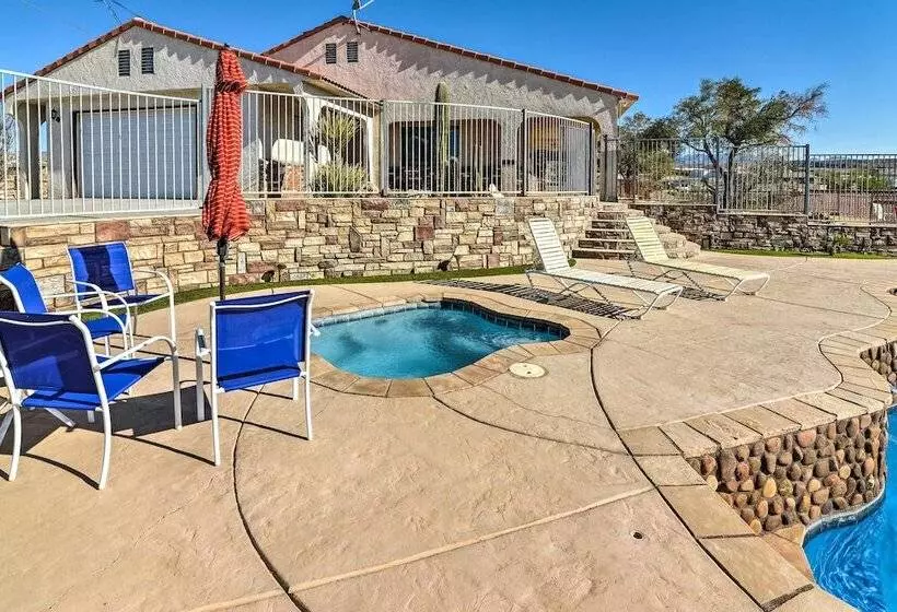 Bullhead City Home W/ Private Pool, Hot Tub & View