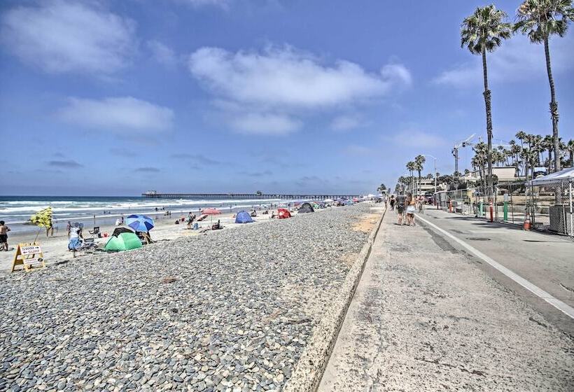 Oceanside Home W/ Yard   Walk To Beach & Pier