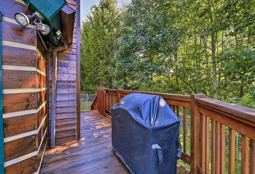 Ski, Hike, & Visit Vineyards: Banner Elk Cabin