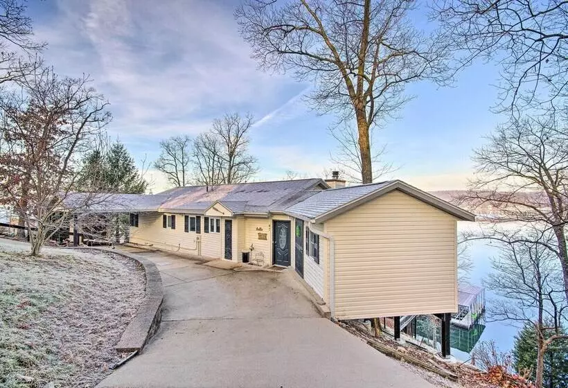 Hot Tub & Dock: Lake Ozark Vacation Home!