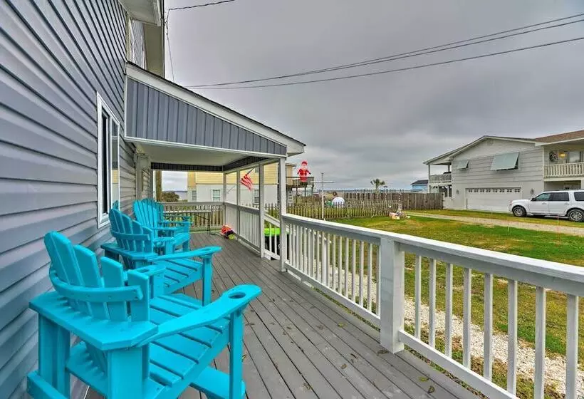 Luxe  Cozy Crab Shack  W/ Porch In Indian Beach!