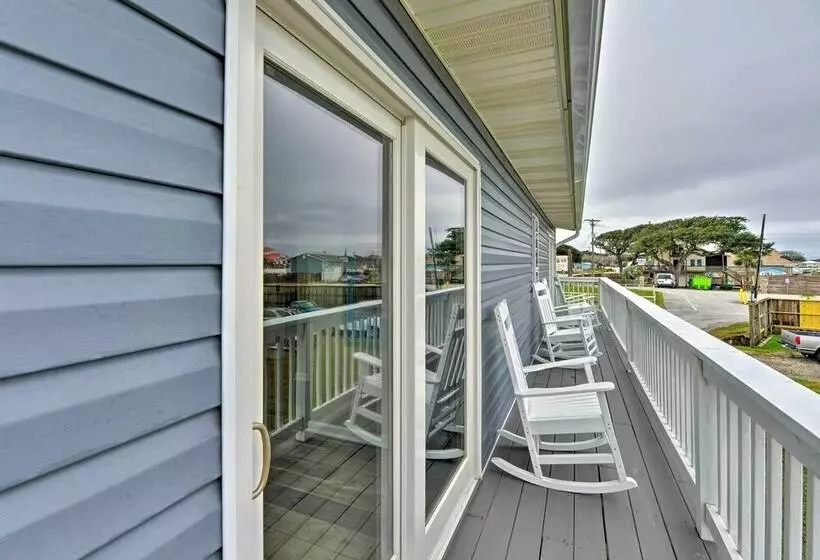 Luxe  Cozy Crab Shack  W/ Porch In Indian Beach!