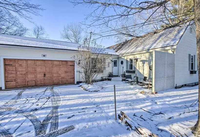 New Hampshire Home W/ Private Beach, Dock & Rafts!