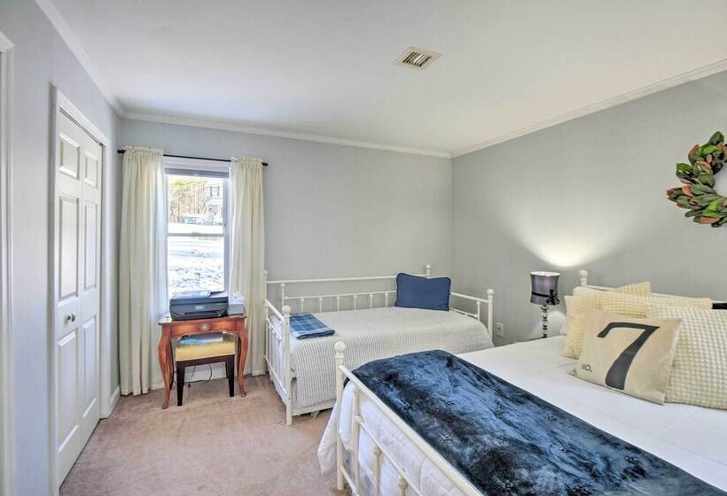 New Hampshire Home W/ Private Beach, Dock & Rafts!