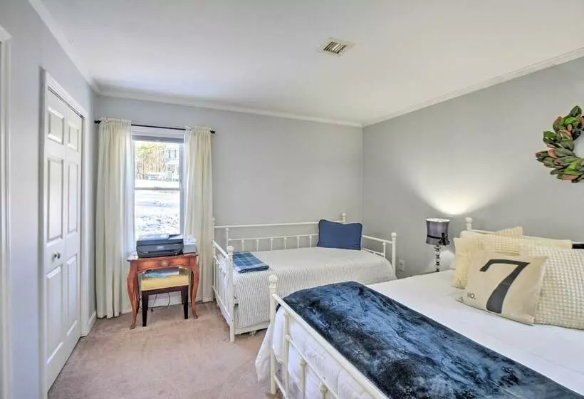 New Hampshire Home W/ Private Beach, Dock & Rafts!