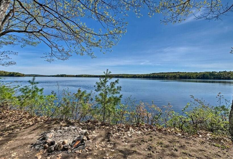 Quaint Cottage With Dock On Annabessacook Lake!