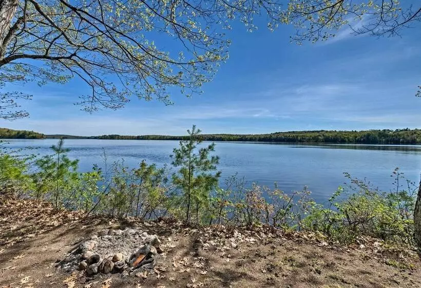 Quaint Cottage With Dock On Annabessacook Lake!