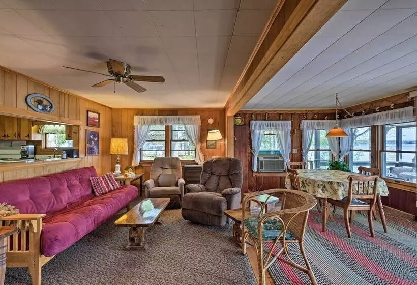 Quaint Cottage With Dock On Annabessacook Lake!