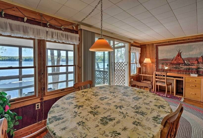 Quaint Cottage With Dock On Annabessacook Lake!