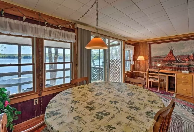 Quaint Cottage With Dock On Annabessacook Lake!