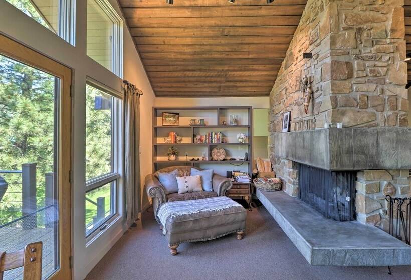 West Glacier Home W/ Majestic Mountain Views!