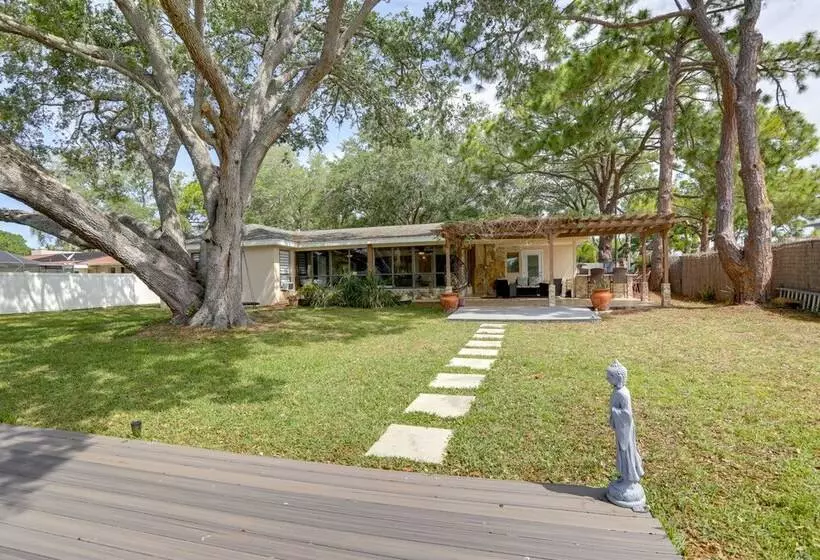 Waterfront Home W/ Game Room, 2 Miles To Beach!